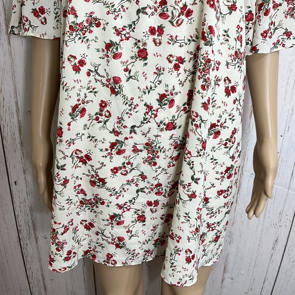 NWT French Connection Anastasia Ditsy Cutout Dress - Picture 4 of 12